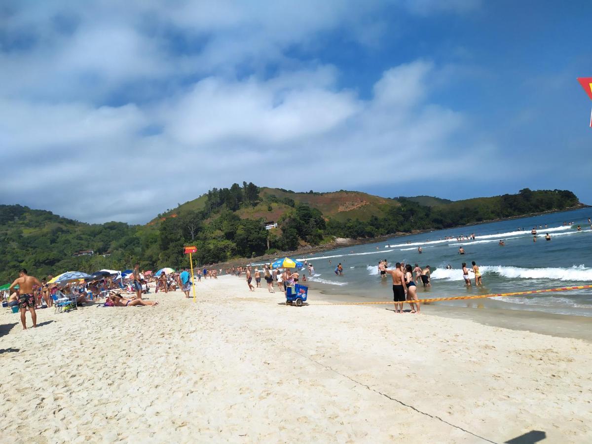 Apartamento na praia de maresias em condomínio com piscina aquecida Exterior foto
