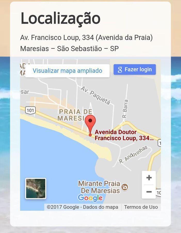 Apartamento na praia de maresias em condomínio com piscina aquecida Exterior foto